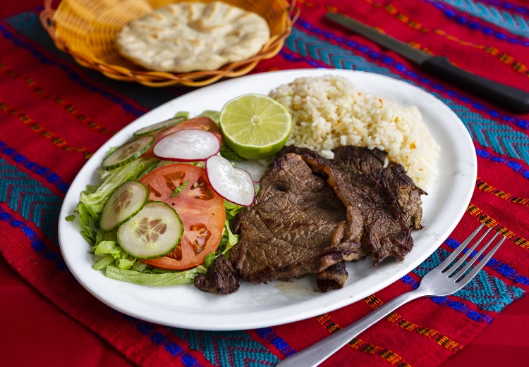 Carne a la plancha